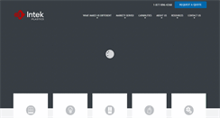 Desktop Screenshot of intekplastics.com